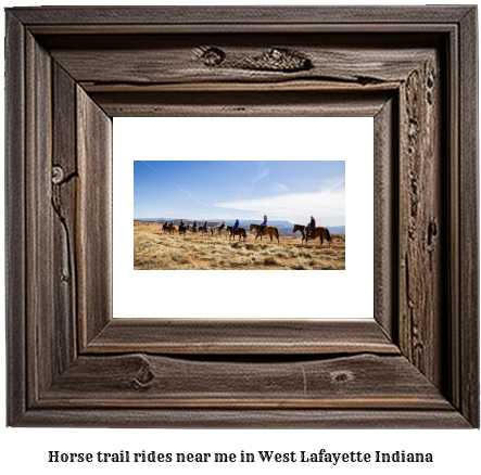 horse trail rides near me in West Lafayette, Indiana